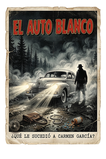 Póster EL AUTO BLANCO